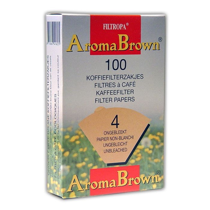 Papírové filtry Filtropa Aroma Brown #4