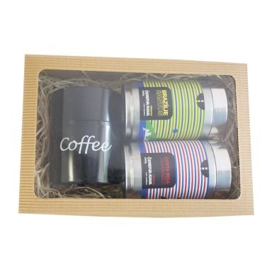 Dárková sada - vakuová dóza Coffeevac Coffee (250 g) s kávou