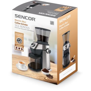Elektrický mlýnek na kávu Sencor SCG 6050SS