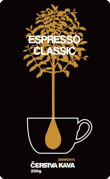 Káva Espresso Classic, zrnková