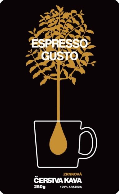 Káva Espresso Gusto, mletá