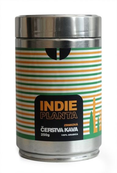 Káva Indie Planta, zrnková
