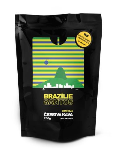 Káva Brazílie Santos, mletá